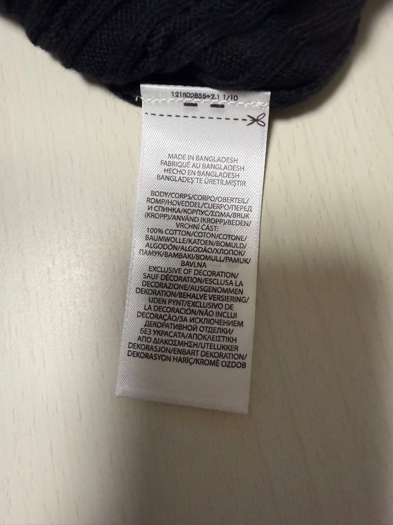 Polo Ralph Lauren ブラック カーディガン ガールズXL