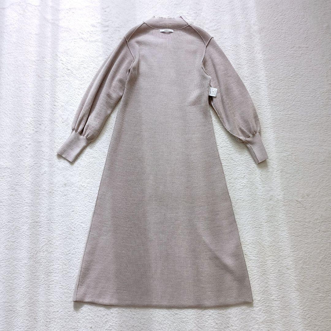 ANAYI　アナイ メリノウール アンサンブルニットワンピース