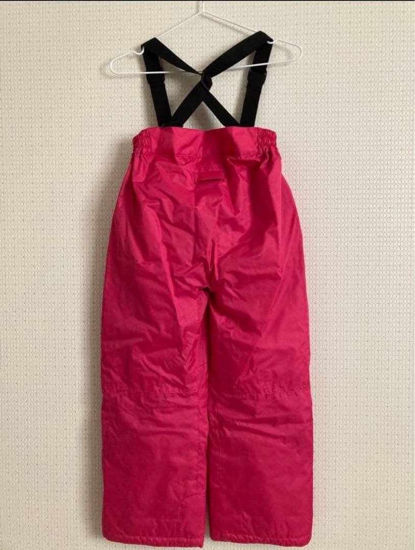 【美品/新品】キッズ130 スキースノボウェア&ゴーグルグローブ2set双子年子