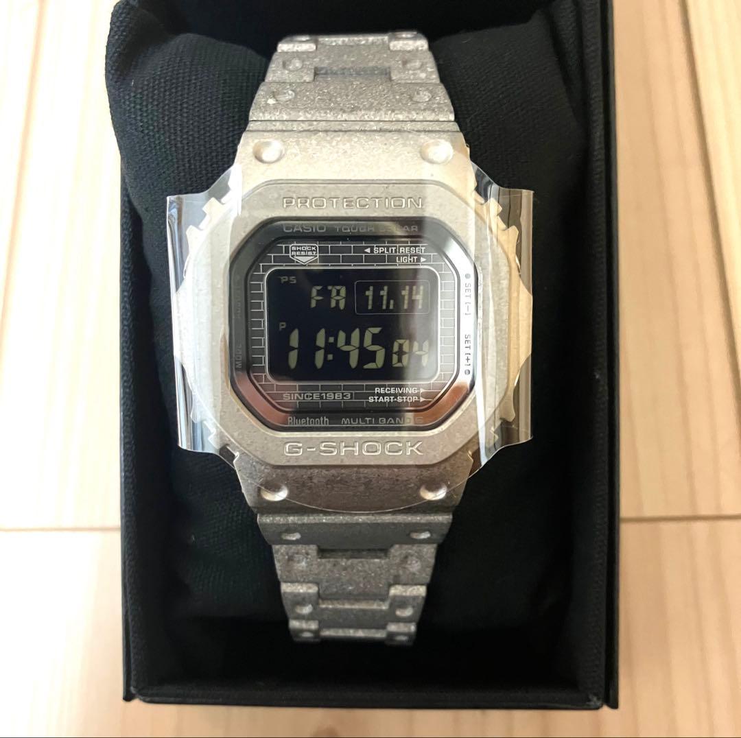 シ*シ様 G-SHOCK GMW-B5000PS-1JR メンズ シルバー　ジー