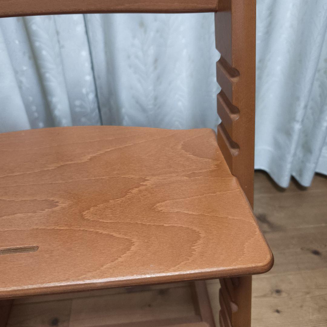 【美品】STOKKE TRIPP TRAPP チェリー シリアル5 延長ラダー付