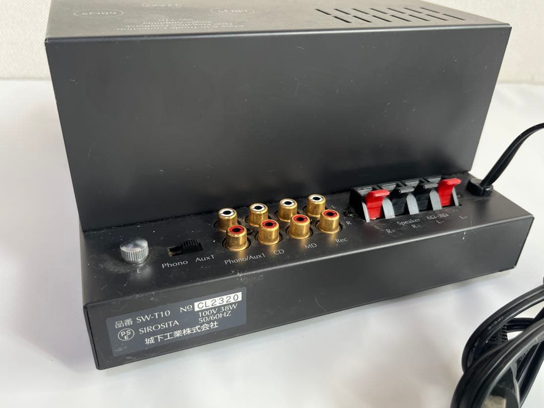 真空管アンプ SOUND WARRIOR SW-T10 城下工業　希少品　レア