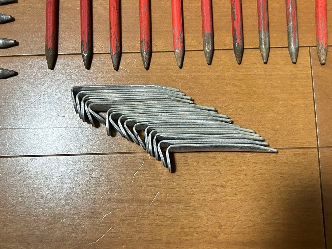 森の鍛冶屋 エリッゼステーク33本＋ユニフレーム ペグいろいろ22本セット