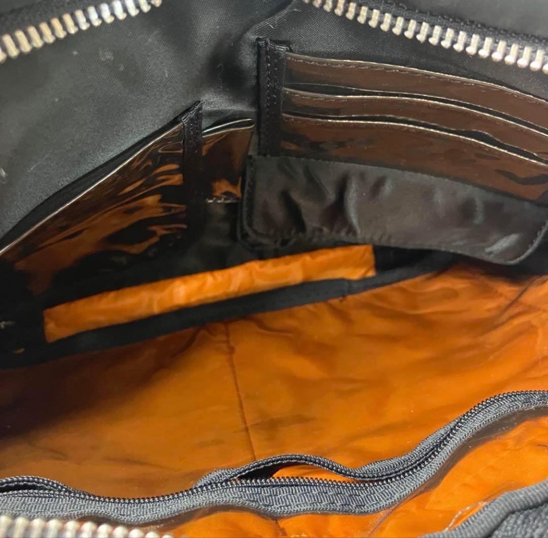 中古美品 ポーター タンカー Wジップ ショルダーバッグ（旧タイプ）