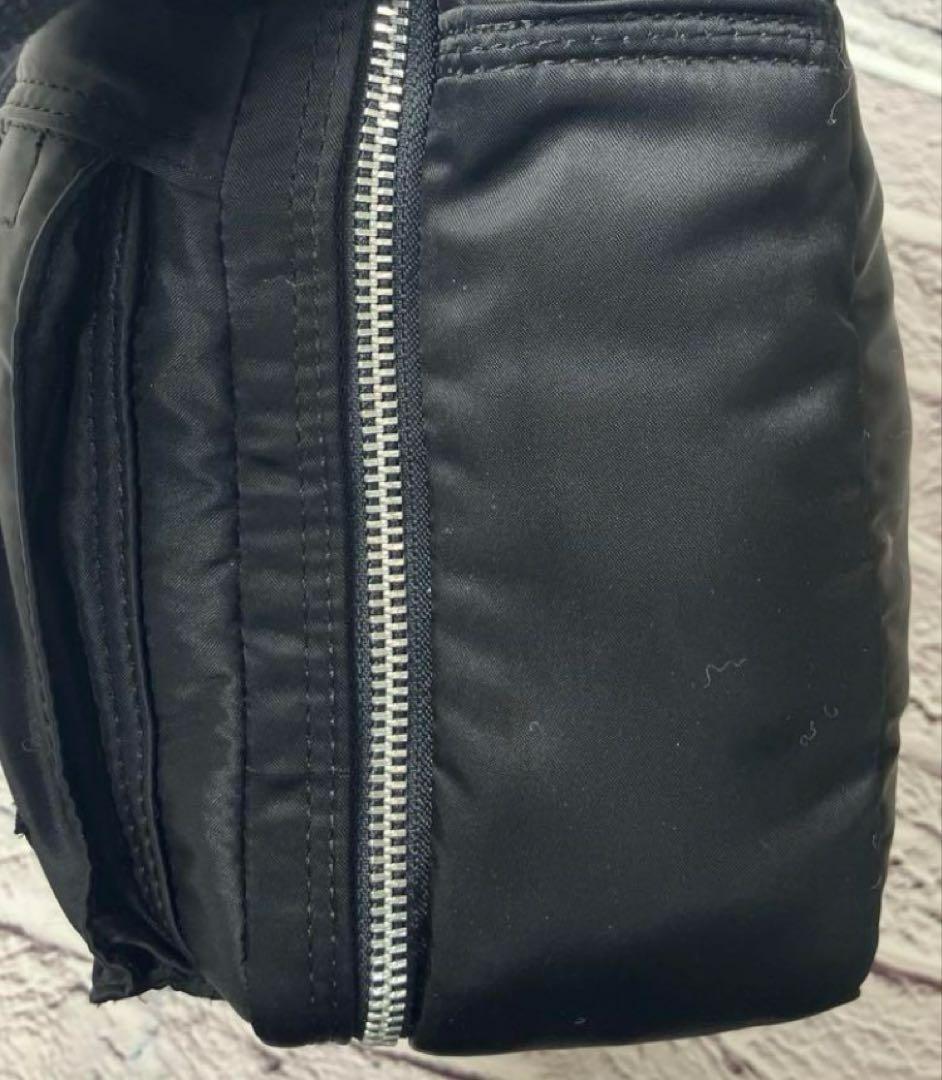 中古美品 ポーター タンカー Wジップ ショルダーバッグ（旧タイプ）