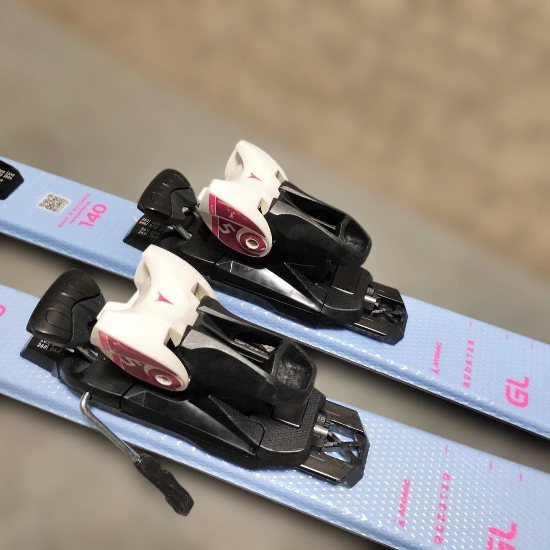 【美品】ATOMIC アトミック ジュニア スキー 3点セット140cm