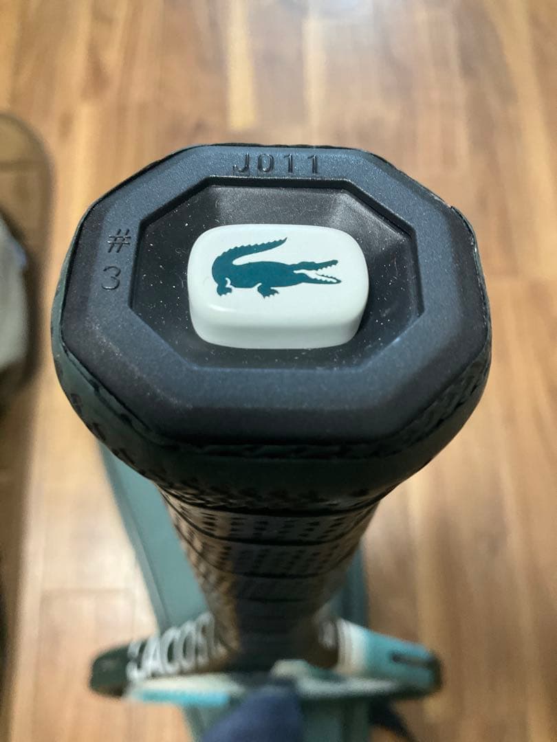 ラコステ LACOSTE L.20 ラケット 超美品　ナチュラル張上　ステンシル