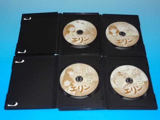 DVD 獣の奏者エリン 12巻 全巻 ケース付き レンタル