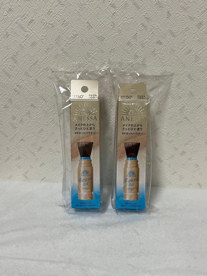 新品♪本体2個セット　アネッサ　パーフェクトＵＶ　ブラッシュオンパウダー ３ｇ