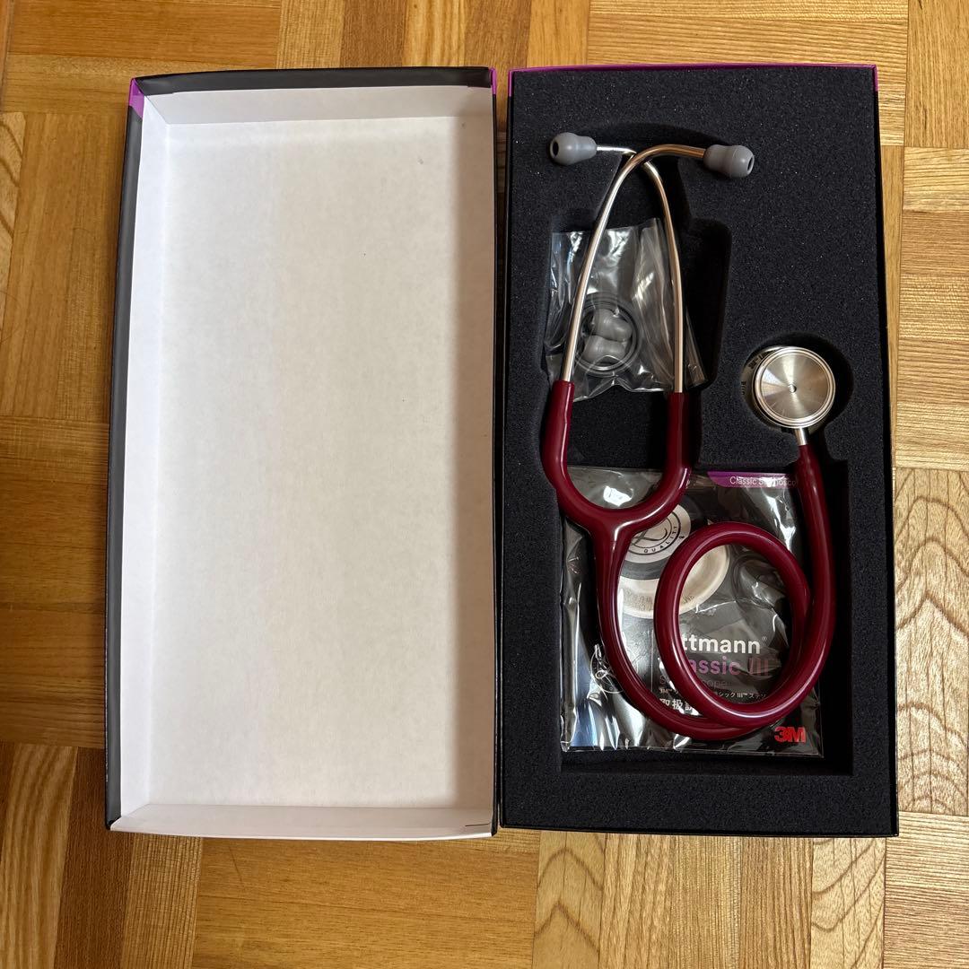 Littmann Classic III 聴診器 赤 69 cm