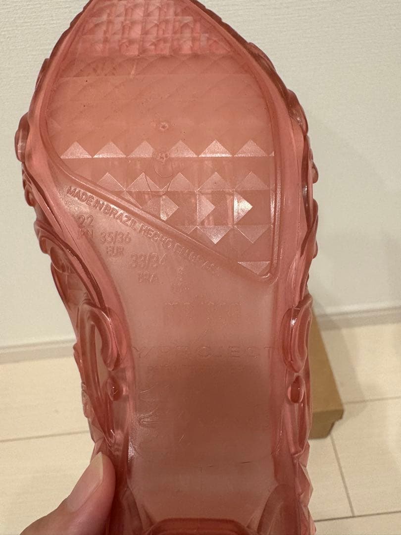 melissa / YPROJECT ピンク EU35/36 最終お値下げ✨