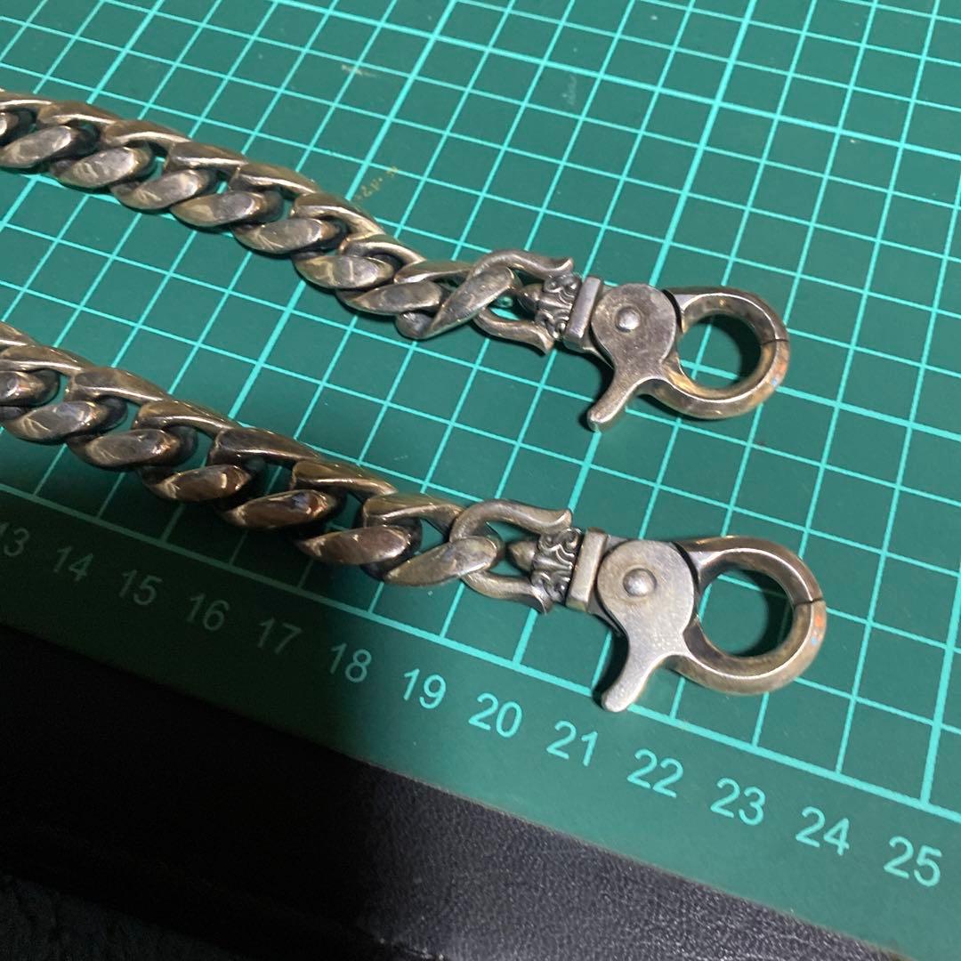 yate　ディールデザイン　喜平　ウォレットチェーン　925