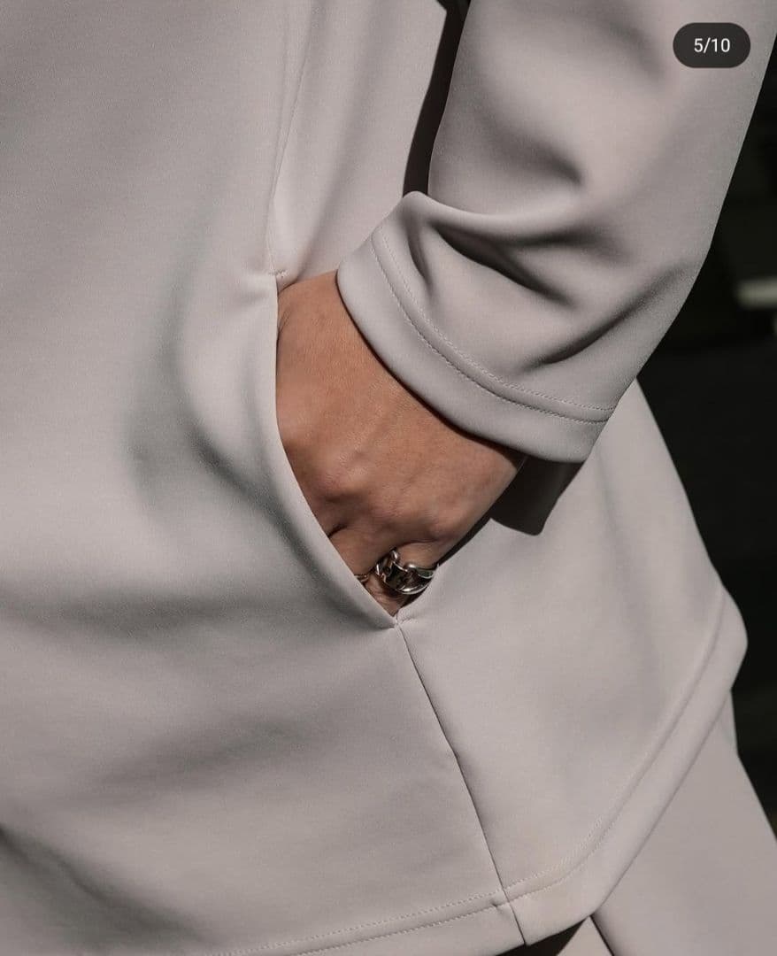 SUAVELE セットアップ サイズ1 色エクリュー 試着のみ超美品