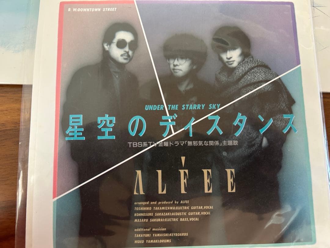 【まとめ売り】THE ALFEEレコードCD DVD ピック 写真