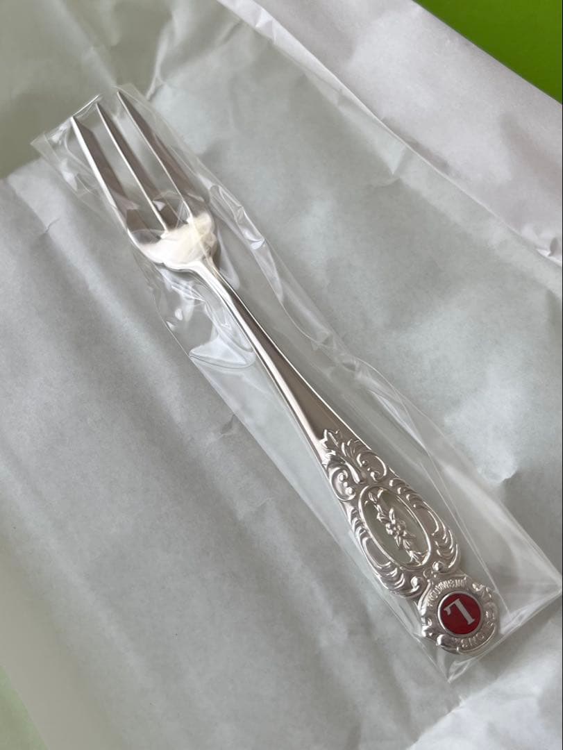 新品 silver950刻印スプーン2本 フォーク2本 木箱入り4本セット