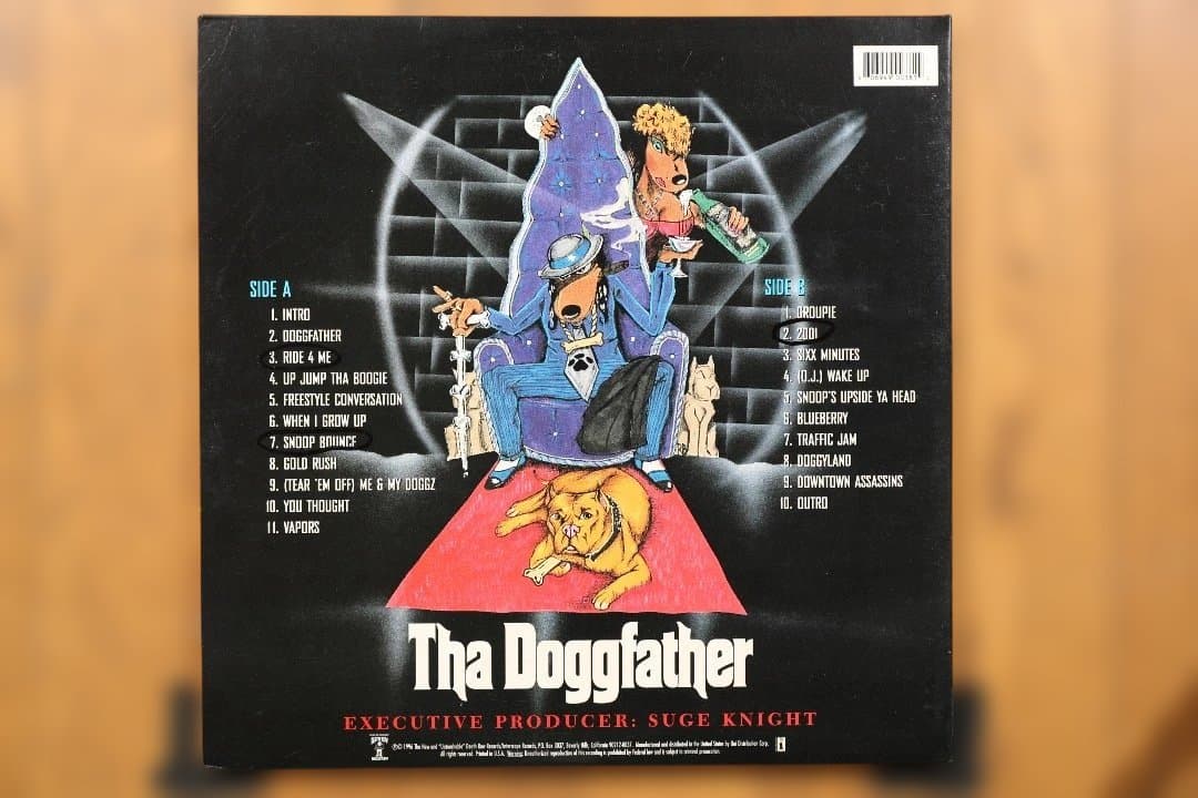 Snoop Doggy Dogg Tha Doggfather 12\"アルバム