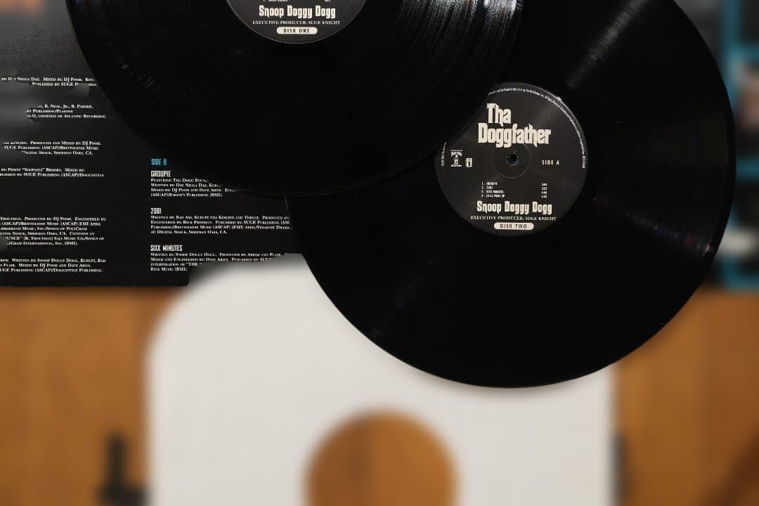 Snoop Doggy Dogg Tha Doggfather 12\"アルバム