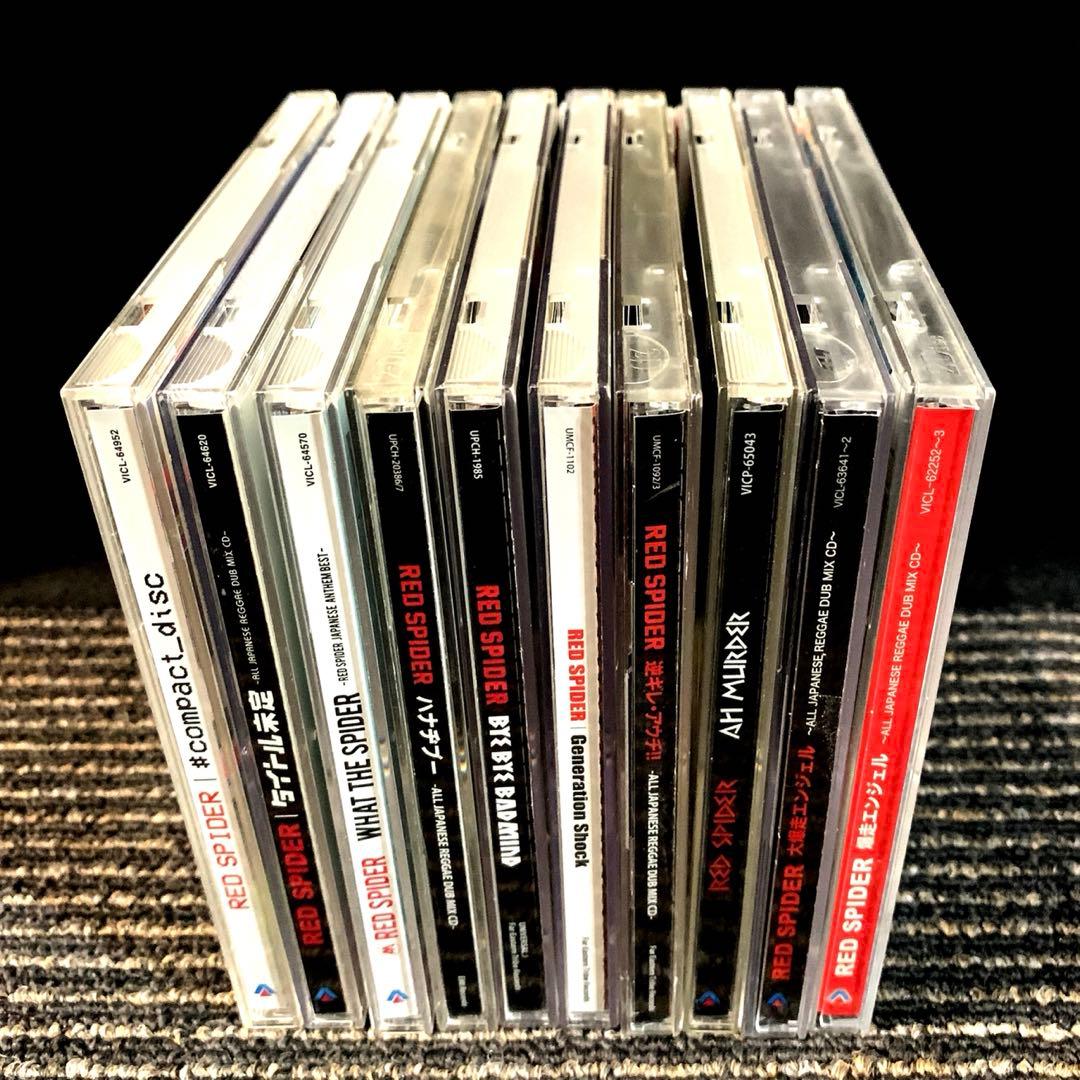 RED SPIDER CDアルバム10作品セット