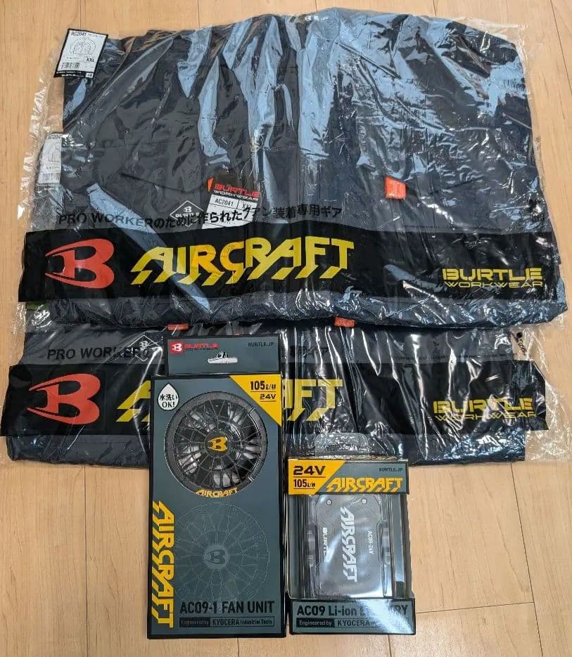 2025最新モデル　バートル空調服　BURTLE エアークラフト24V　新品訳有