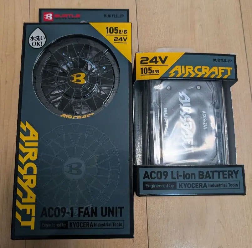 2025最新モデル　バートル空調服　BURTLE エアークラフト24V　新品訳有