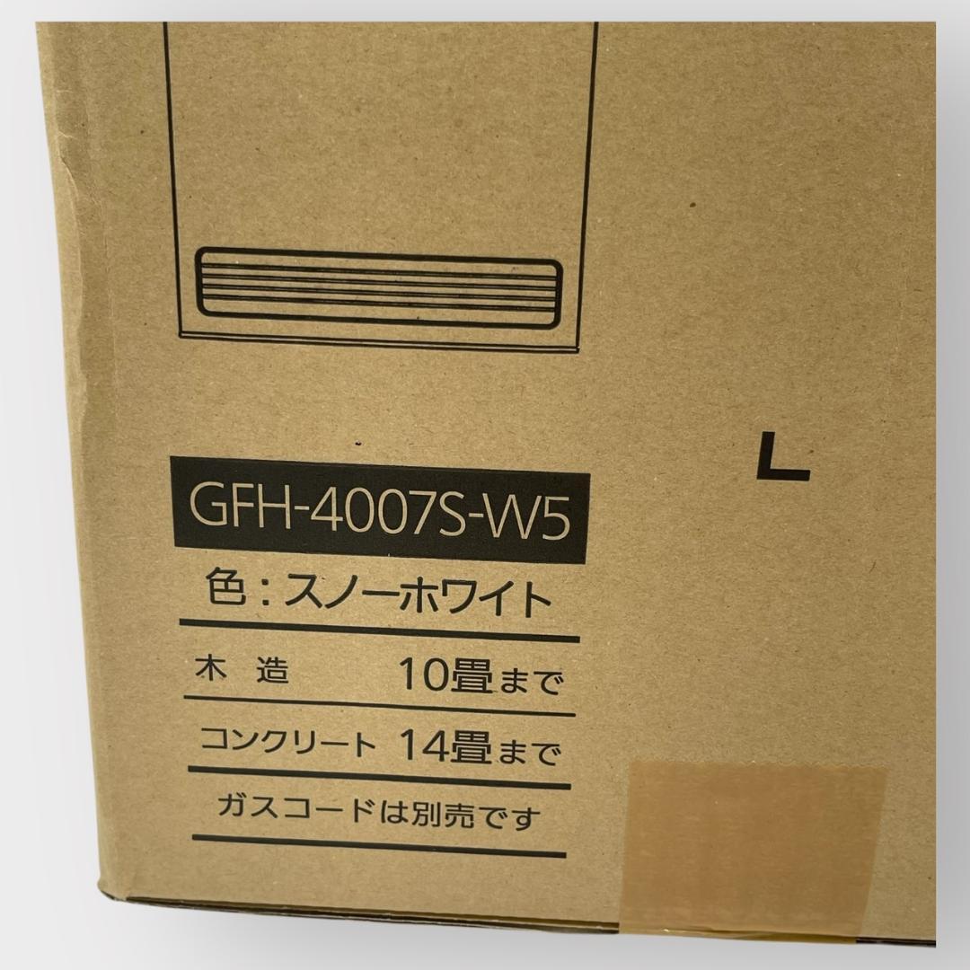 NORITZ ガスファンヒーター GFH-4007S-W5(LPガス)
