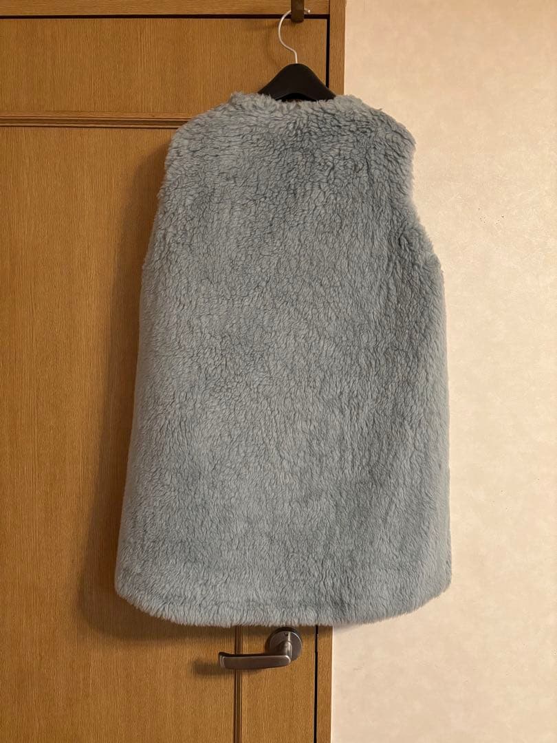 未使用！リラクス ショートモッズコート　ライナー付き　ライトブルー