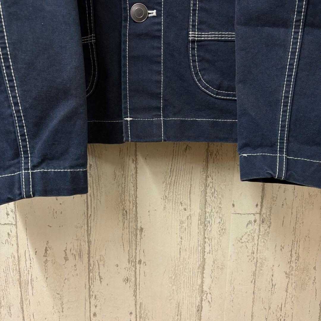 【激レア】STUSSY ステューシー　カバーオール　ジャケット　完売モデル　刺繍