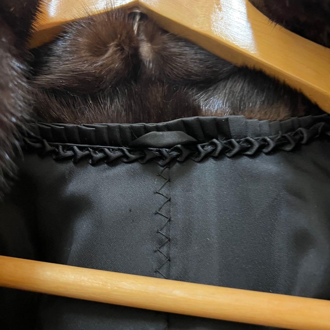 サガミンク　毛皮コート