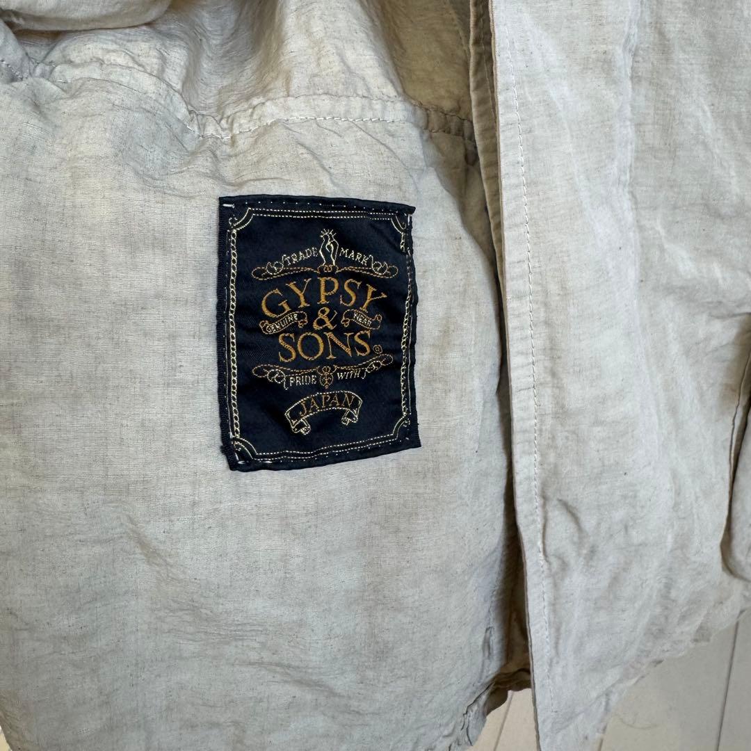 Gypsy&sons ミリタリーベージュジャケット