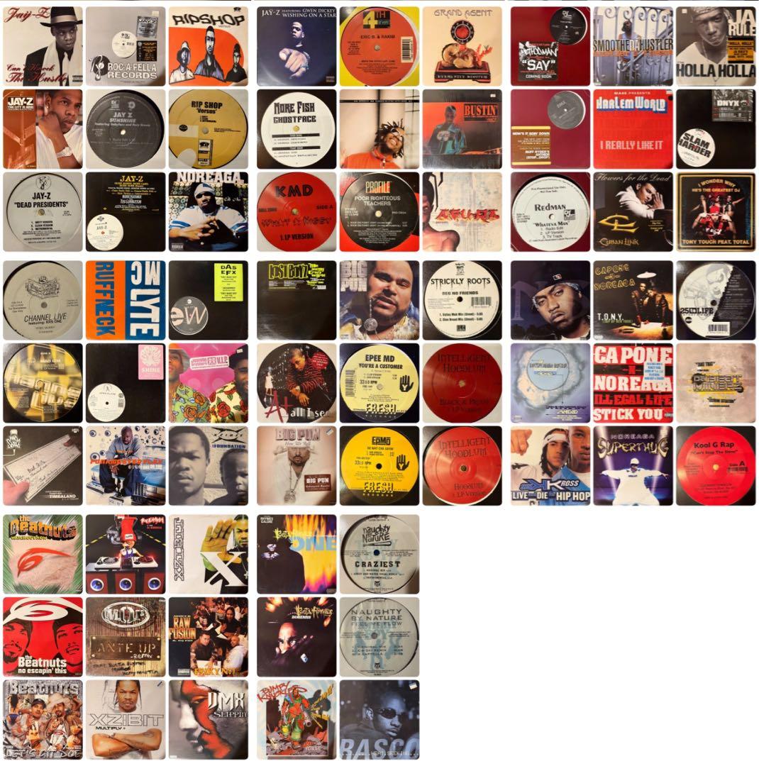 hiphop クラシックレコード 69枚セット　送料込み