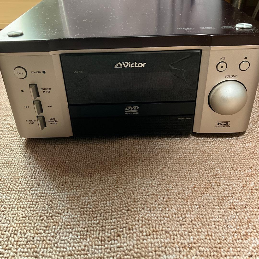 Victor ウッドコーンコンポEX-AR7 スピーカースタンドセットEX-A3