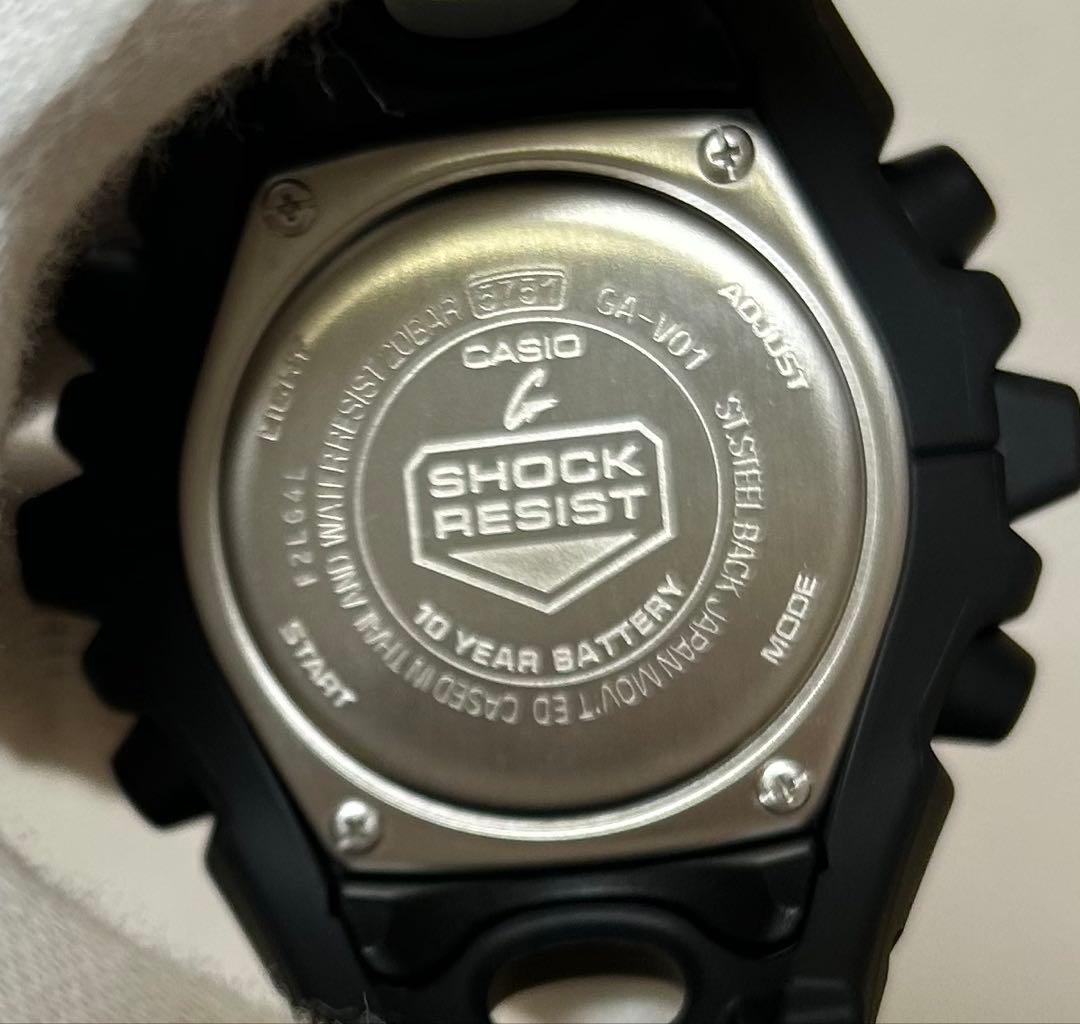 新品未使用 G-SHOCK GA-V01-1AJF ブラック 箱 保証書