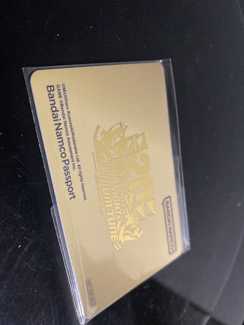 湾岸6RR+ 限定パナパスカード　ゴールド