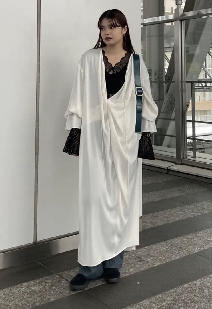 トップス ameri COMBINATION LACE TOP