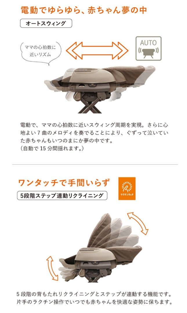 コンビ ネムリラ AUTO SWING LM