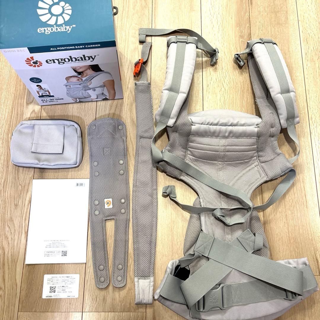 MiMi【美品】エルゴ　オムニ360 クールエア