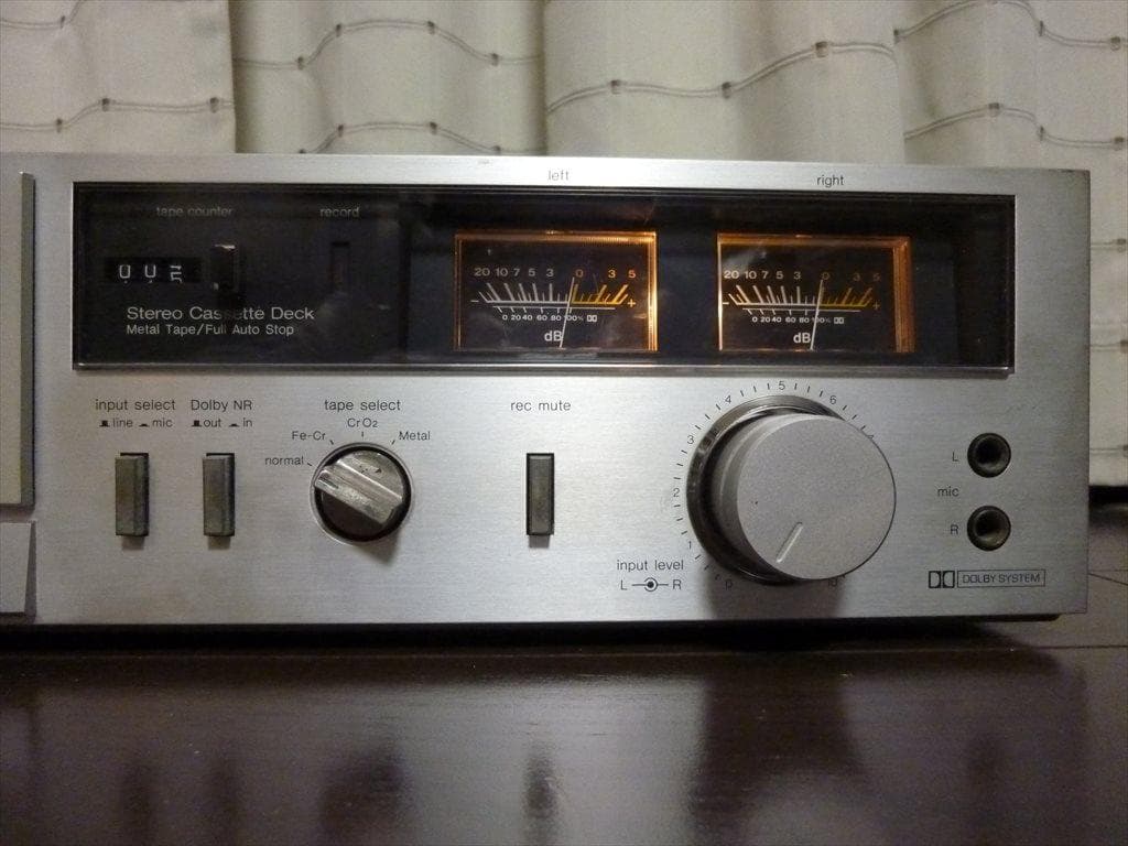 テクニクス Technics カセットデッキ RS-M13全機能動作 美品