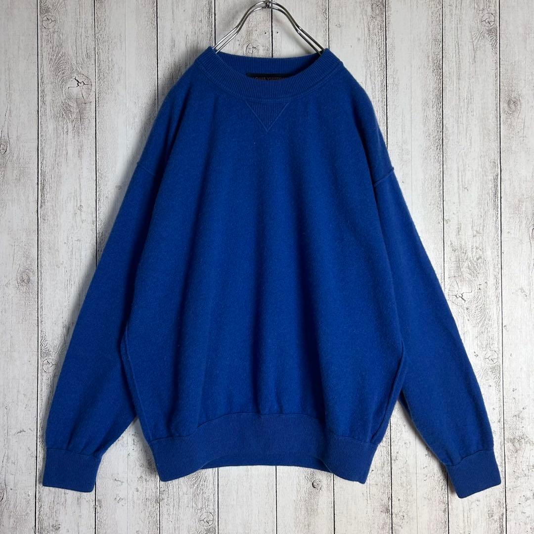 5957【人気デザイン・美品】ルイヴィトン‪☆インサイドアウトロゴ入りニット