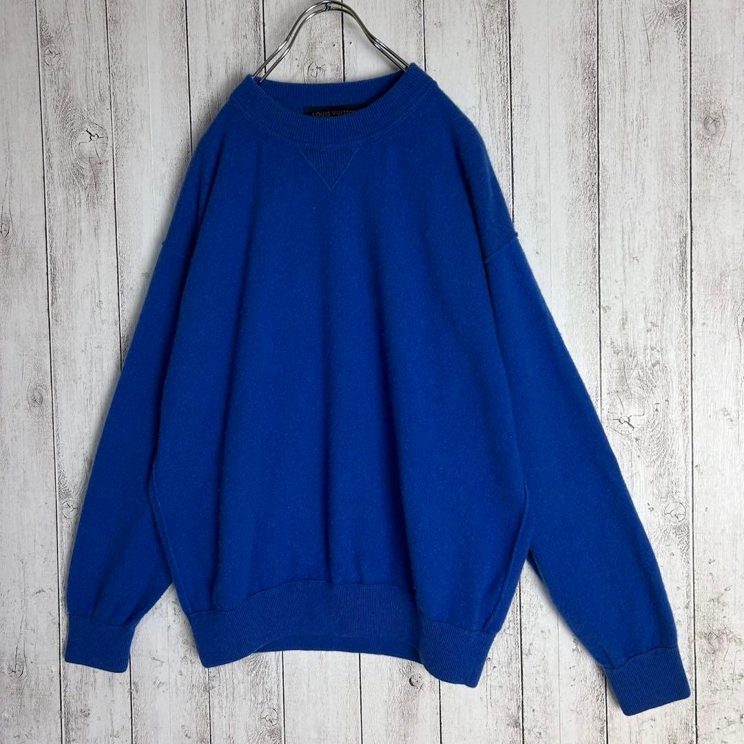 5957【人気デザイン・美品】ルイヴィトン‪☆インサイドアウトロゴ入りニット