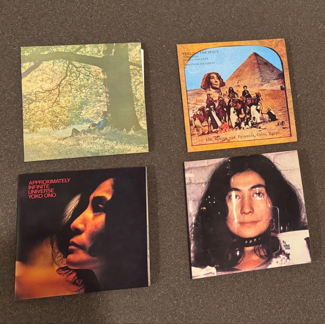 オノ•ヨーコ　初回紙ジャケ4タイトル 特典BOX付