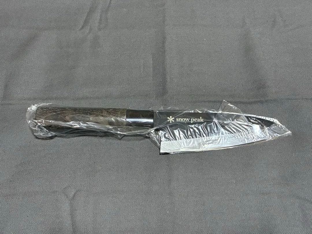 peak スノーピーク　包丁　ブラック出刃包丁 ポイントギフト