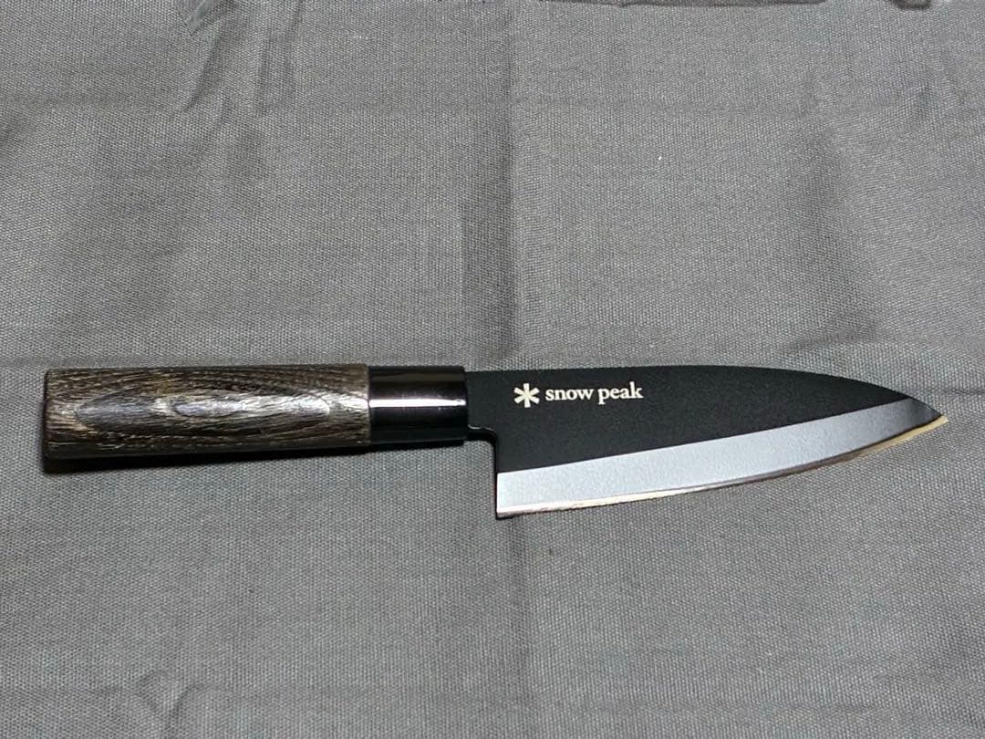 peak スノーピーク　包丁　ブラック出刃包丁 ポイントギフト