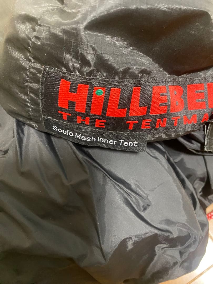 HILLEBERG ソウロ テント フットプリント、メッシュインナー付ヒルバーグ