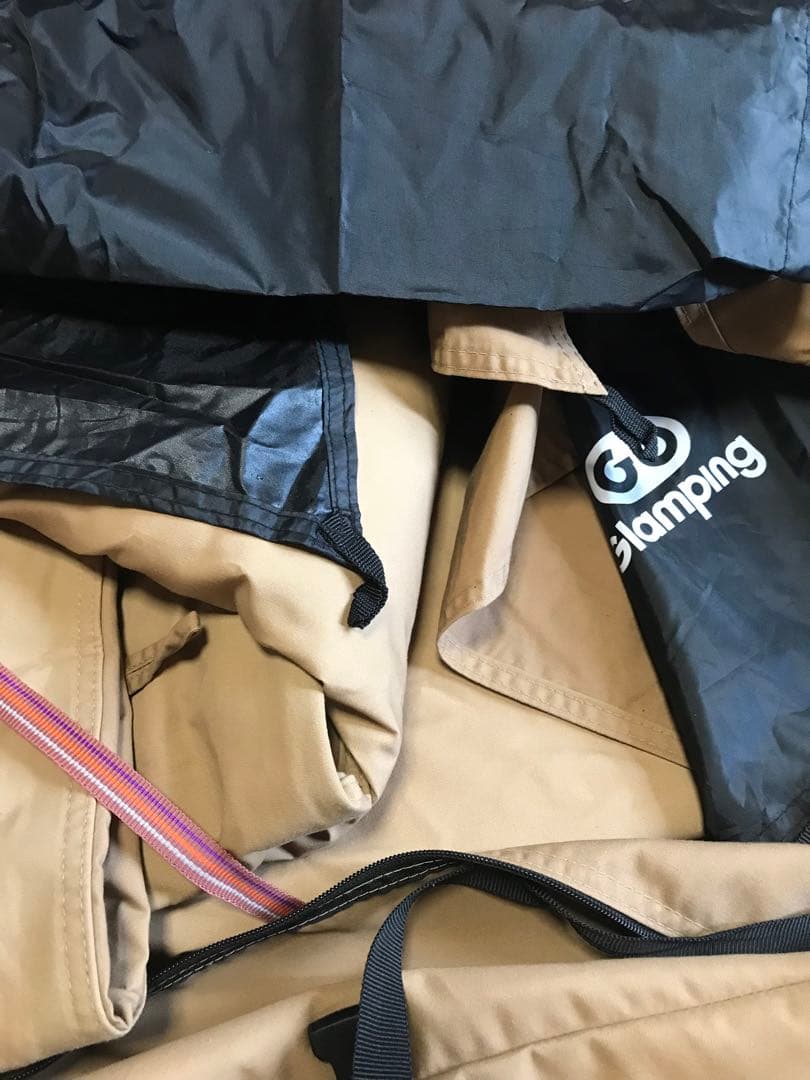 GOGlamping パップテント＋専用オプション＋二又ポール