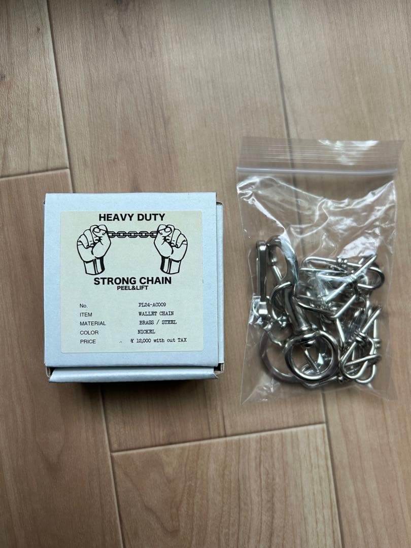 藤原ヒロシ着用　peel&lift ウォレットチェーン