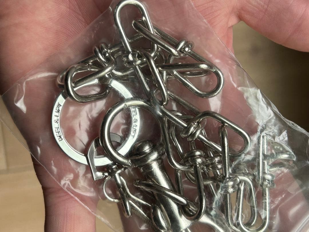 藤原ヒロシ着用　peel&lift ウォレットチェーン