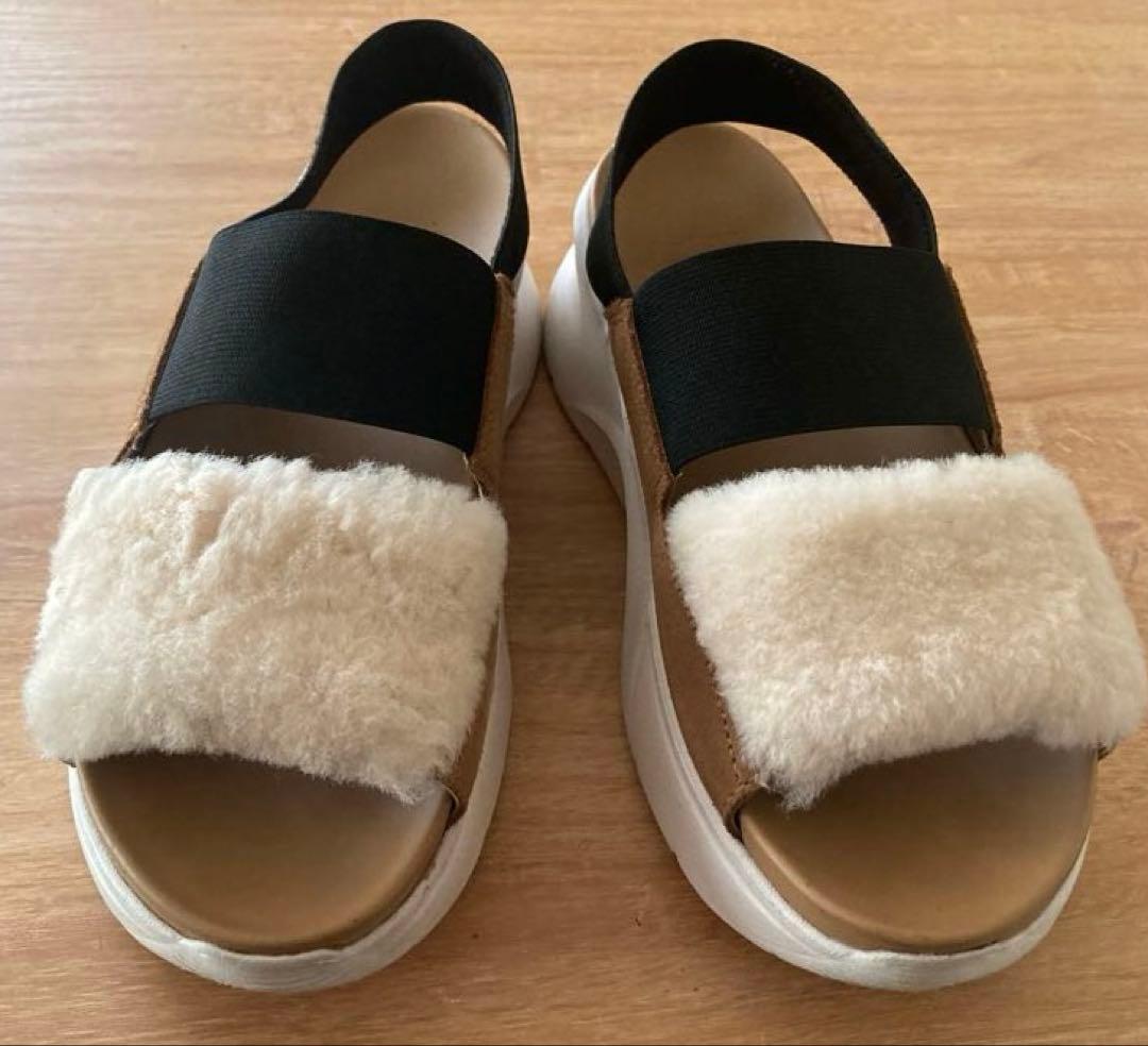 ugg ファーサンダル 24