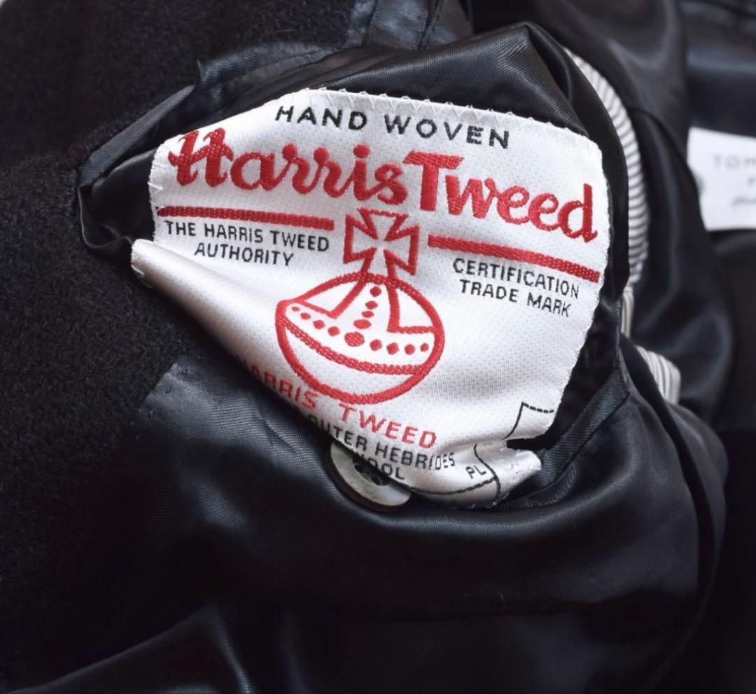 トゥモローランド最高峰PILGRIM×英国ハリスツイード社製 極上厚手ツイード