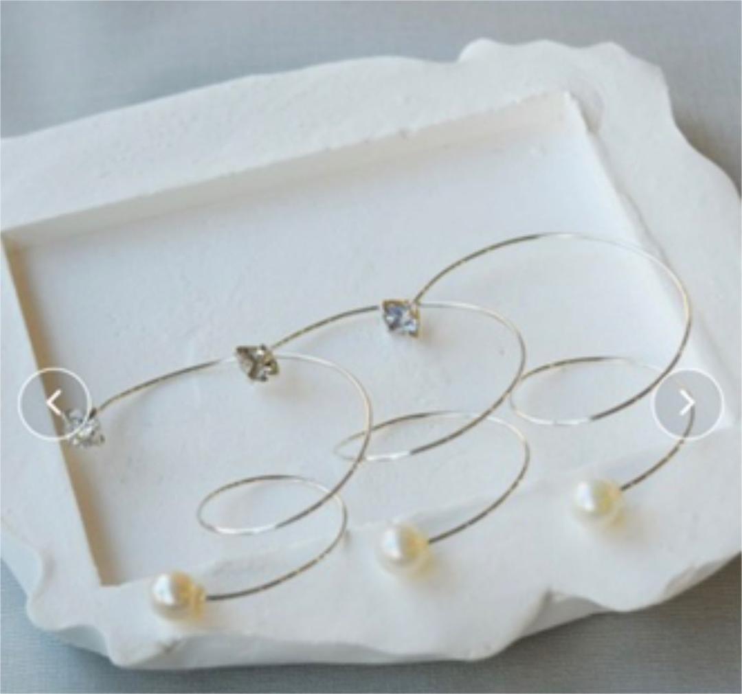 みゆです！2点！イーエム　新品　ピアス　セット　パール　片耳　プレゼント