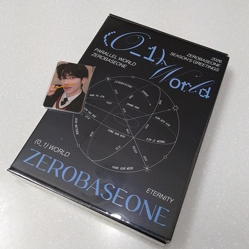 ZEROBASEONE 2026 シーグリ(0_1) Worldカードセット贈呈